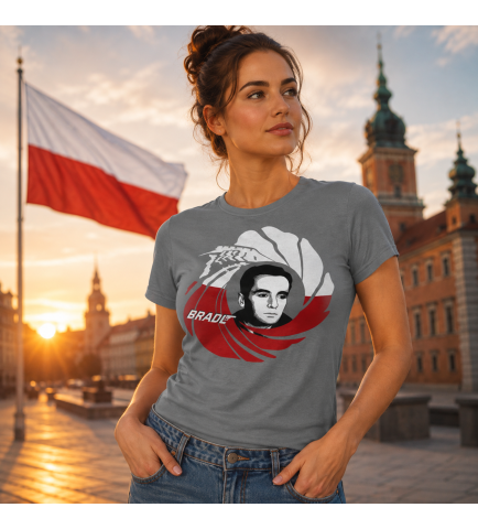 KOSZULKA DAMSKA PATRIOTYCZNI  BRADL